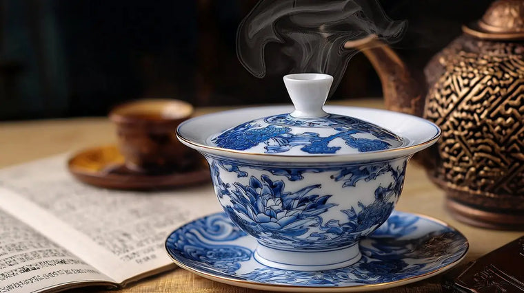Handmade gaiwan tea gift path