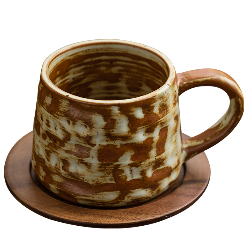 Tasse à café rouillée 