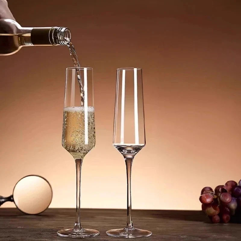 2-piece Crystal Glass Drinkware Glass Drinkware side view