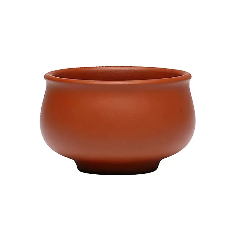 Authentic Yixing Zisha terracotta bowl from Amber Harmony in classic yixing style