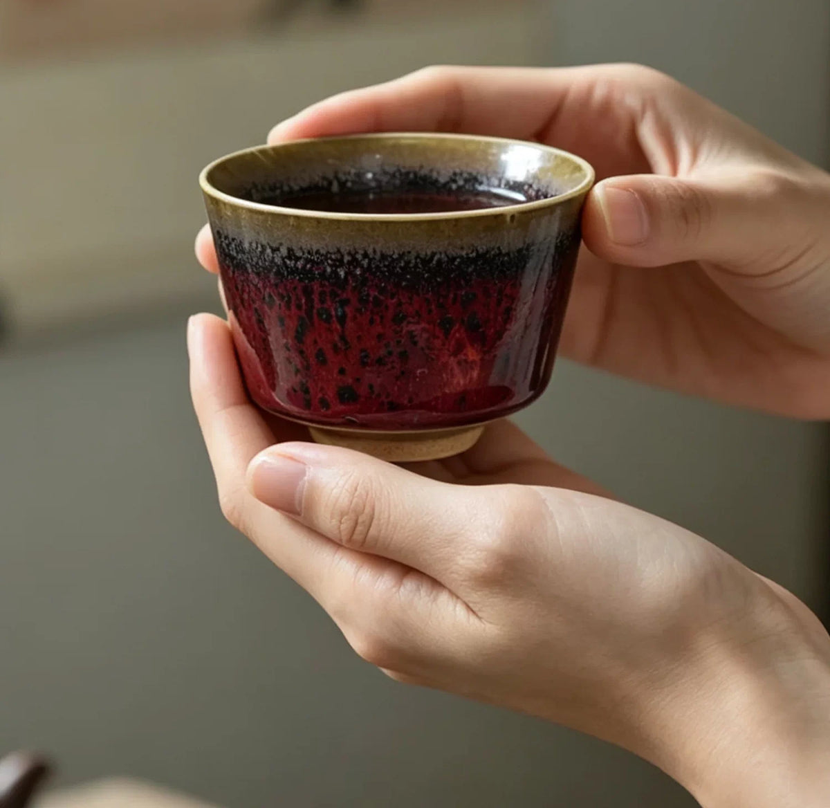 Artisan Jun Tasting Cups — detail view