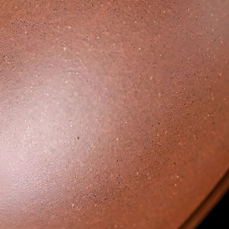 Autumn Hill textured reddish-brown surface resembling Yixing Zisha clay, 215ml capacity