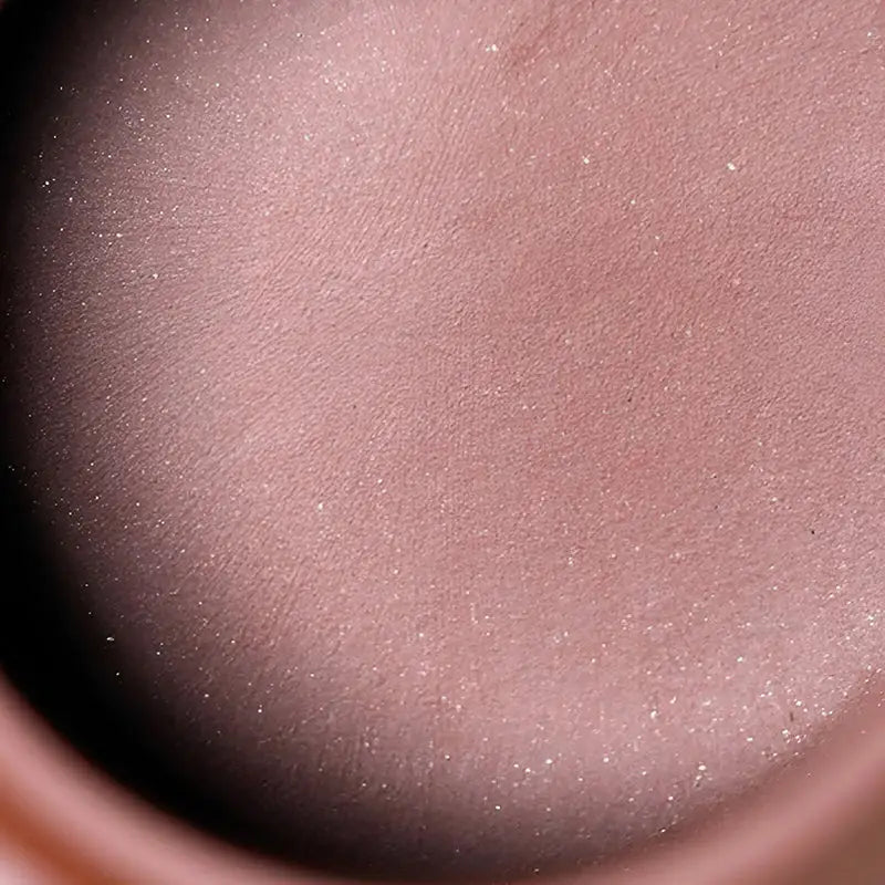 Shimmering mauve cosmetic from Bamboo Whisper, inspired by Yixing Zisha teapot aesthetics