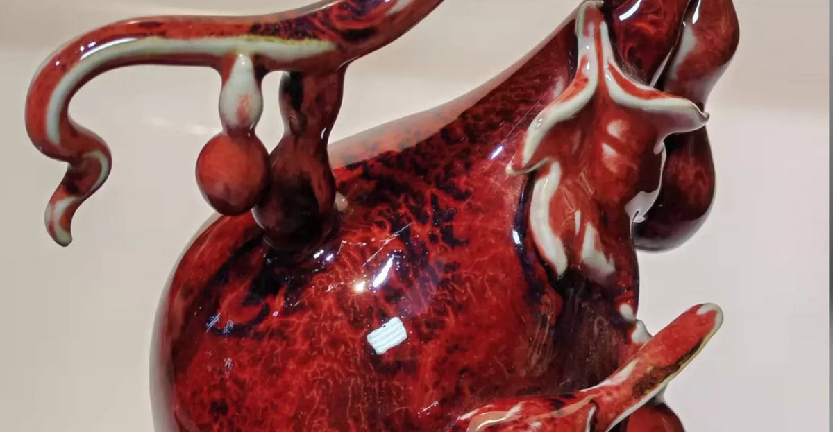Bird Gourd Jun Sculpture — styled in context