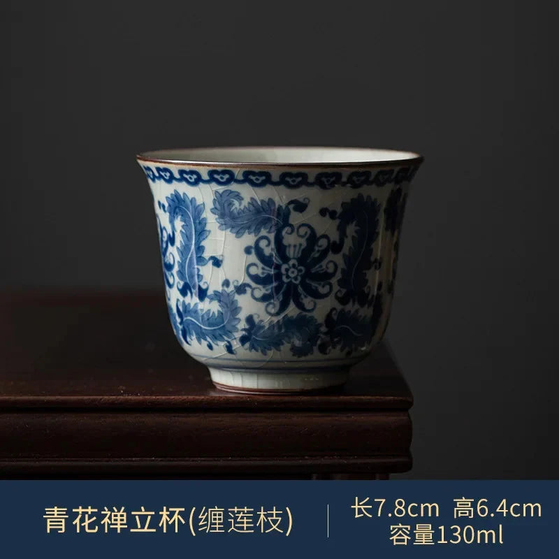 Blue and White Tea Cup Tea Cup product photo 10