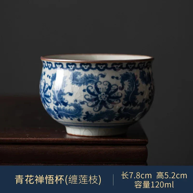Blue and White Tea Cup Tea Cup product photo 11