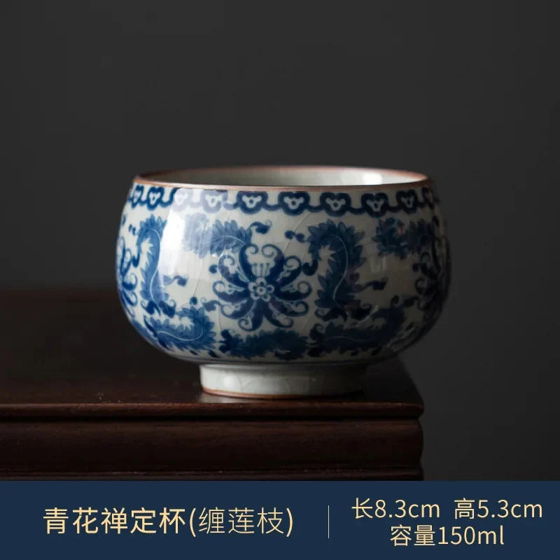 Blue and White Tea Cup Tea Cup product photo 12