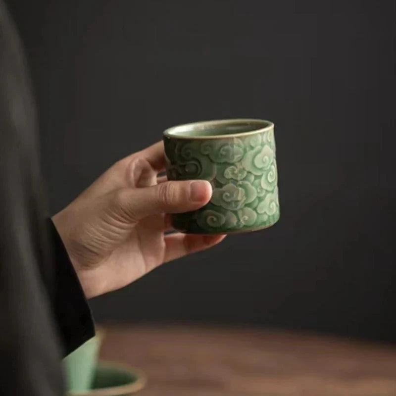 Ceramic Tea Cup Tea Cup detail view