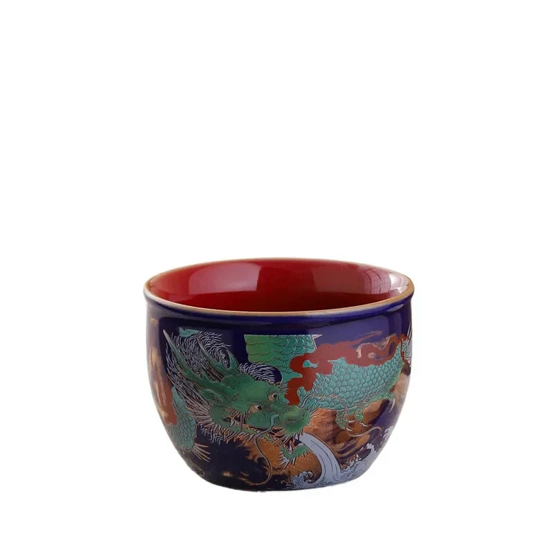 Ceramic Tea Cup white background product photo