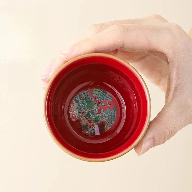 Ceramic Tea Cup Tea Cup detail view