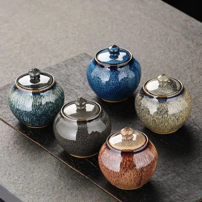 Ceramic Tea Storage Jar Tea Storage Jar detail view