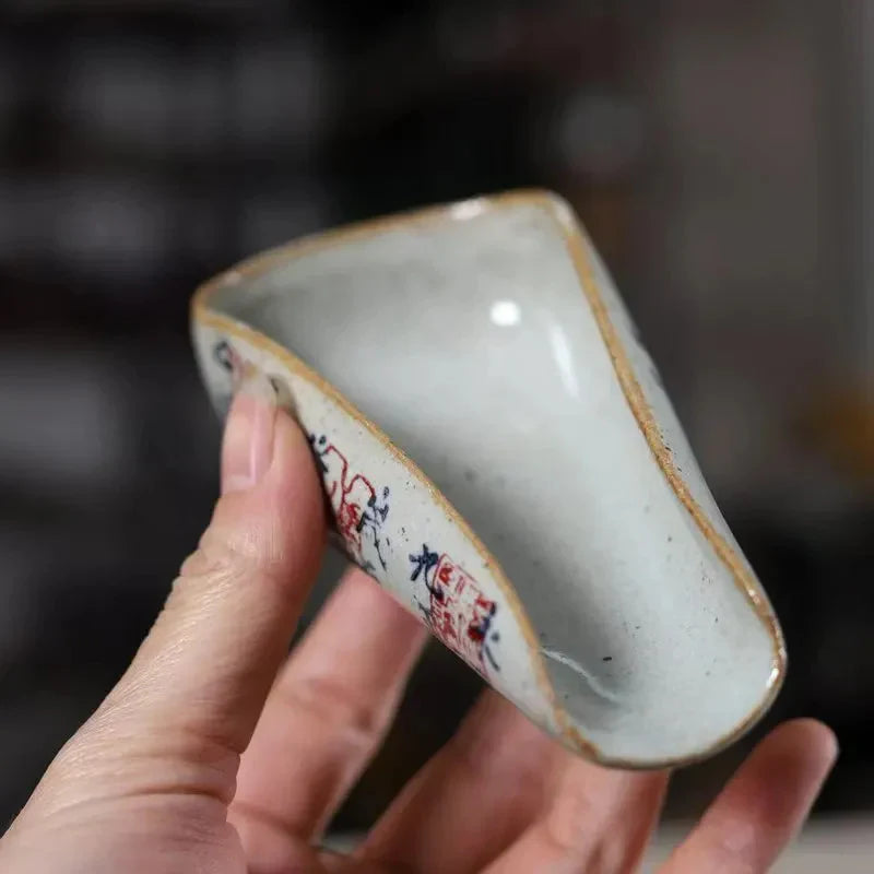 Ceramic Tea Tool Tea Tool side view