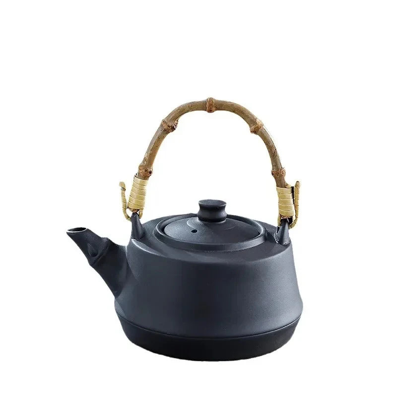Ceramic Tea Warmer white background product photo