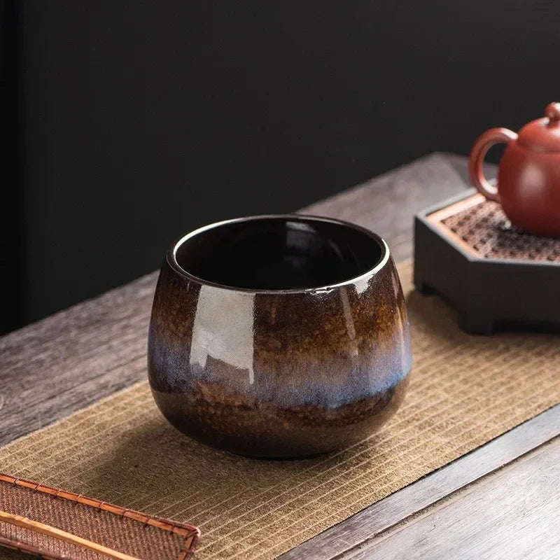 Ceramic Tea Waste Bowl Tea Waste Bowl side view