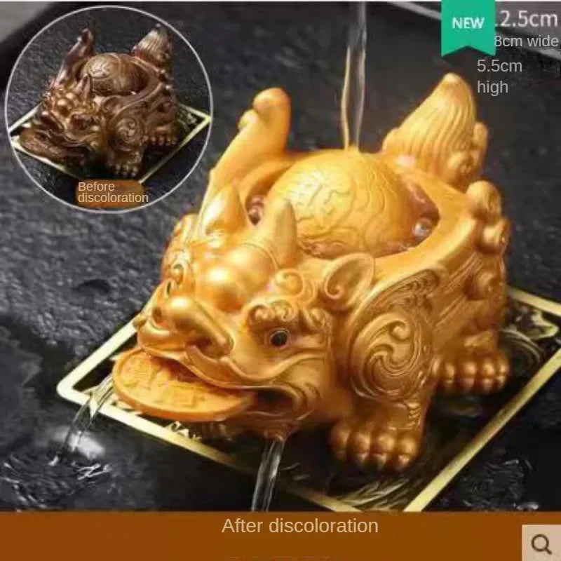 Color-changing Golden Toad Tea Pet Tea Pet product photo 6