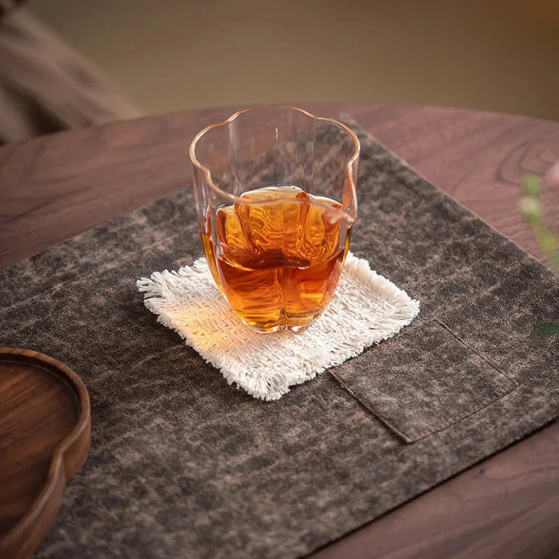 Cotton-linen Textile Tea Coaster Tea Coaster product photo 4