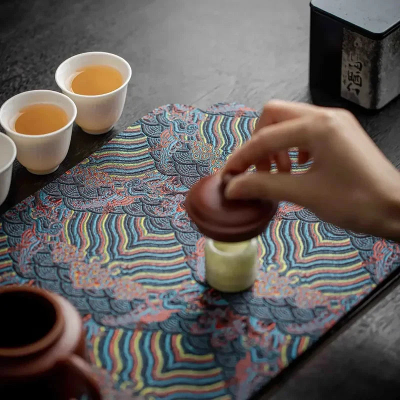 Cotton-linen Textile Tea Mat Tea Mat product photo 4