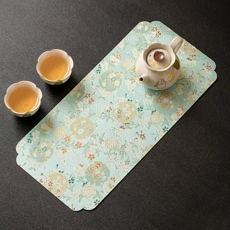 Cotton-linen Textile Tea Mat Tea Mat product photo 4