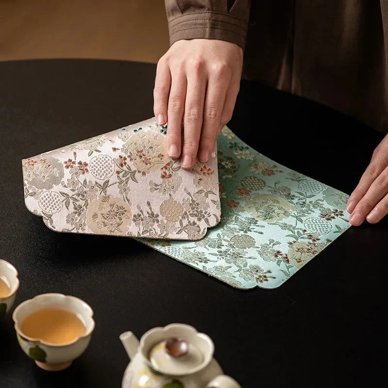Cotton-linen Textile Tea Mat Tea Mat product photo 5