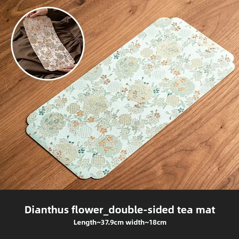 Cotton-linen Textile Tea Mat Tea Mat product photo 6