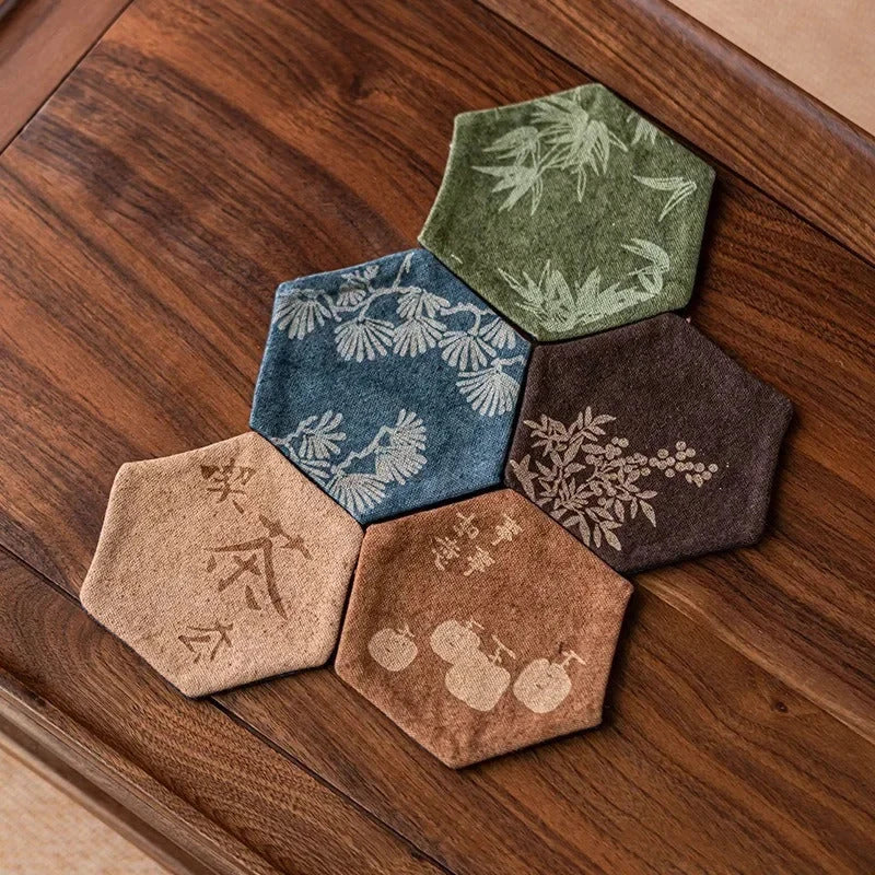Cotton-linen Textile Tea Mat Tea Mat product photo 5