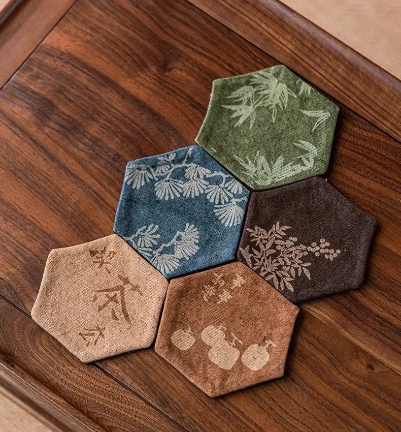 Cotton-linen Textile Tea Mat Tea Mat product photo 7