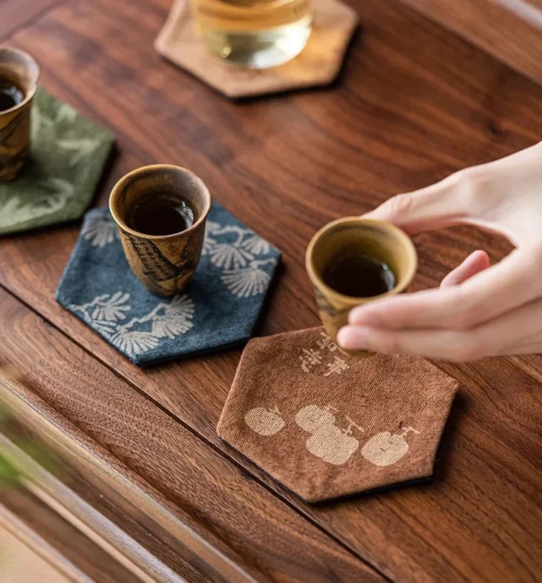 Cotton-linen Textile Tea Mat Tea Mat product photo 11