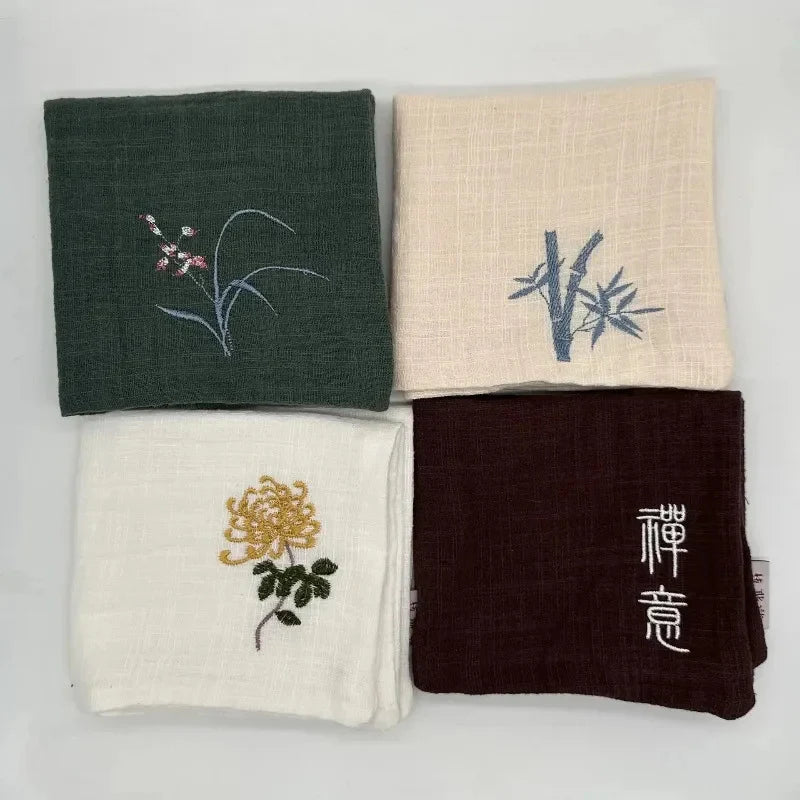 Cotton-linen Textile Tea Towel Tea Towel side view