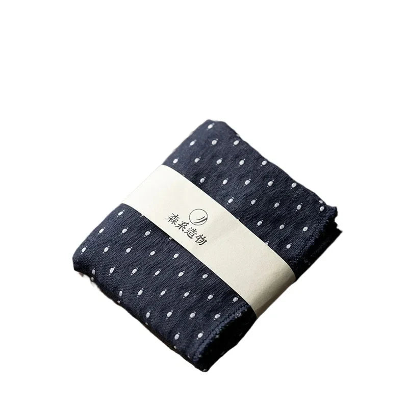 Cotton-linen Textile Tea Towel white background product photo