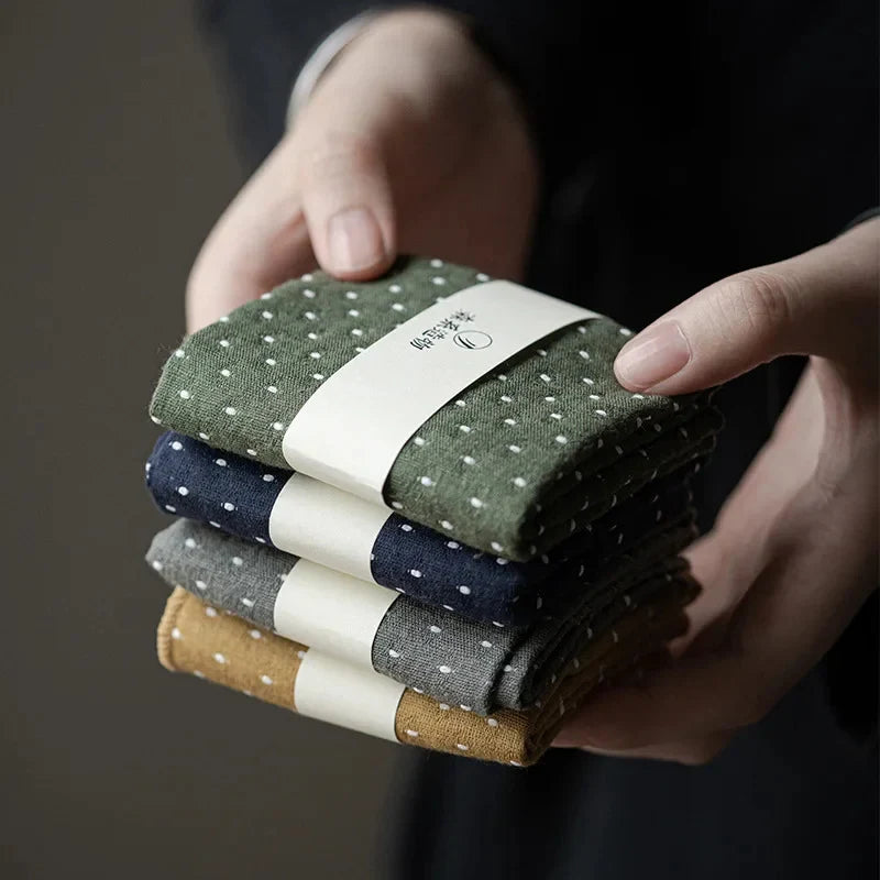 Cotton-linen Textile Tea Towel Tea Towel side view
