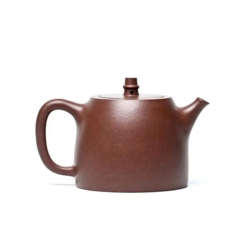 Brown ceramic Yixing Zisha teapot for Gongfu brewing from Echo Peak