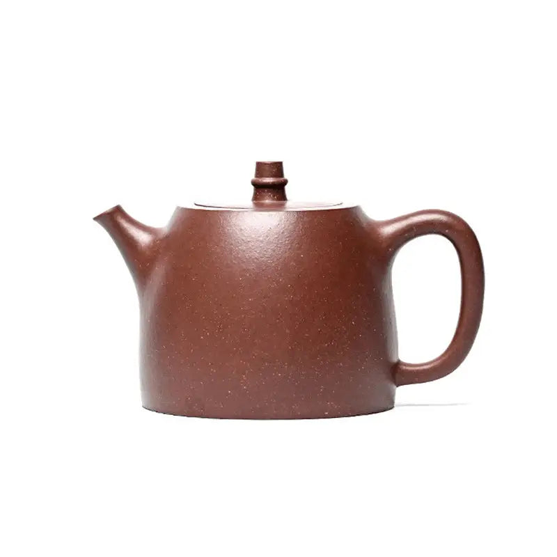 Brown ceramic Yixing Zisha teapot for Gongfu brewing from Echo Peak