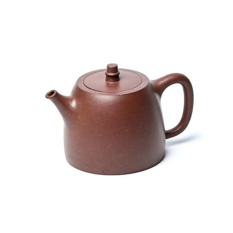 Brown ceramic Yixing Zisha teapot for Gongfu brewing from Echo Peak