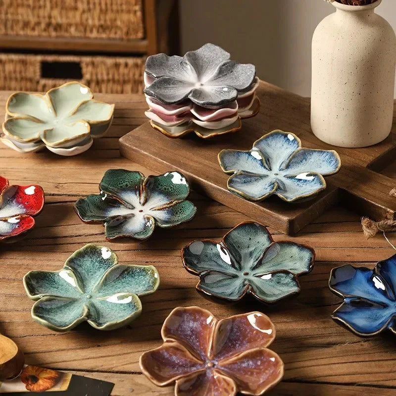 Floral Ceramic Small Plate Ceramic Small Plate detail view
