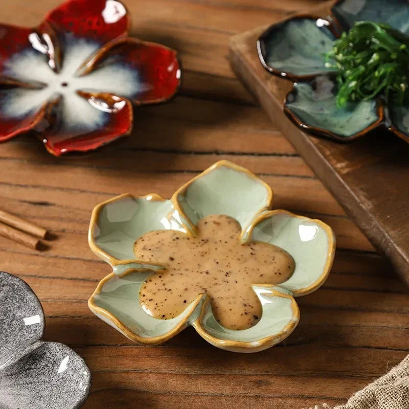 Floral Ceramic Small Plate Ceramic Small Plate product photo 5