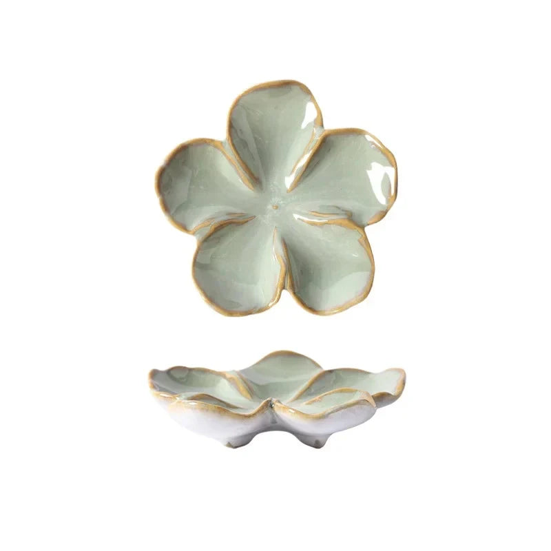 Floral Ceramic Small Plate Ceramic Small Plate product photo 10