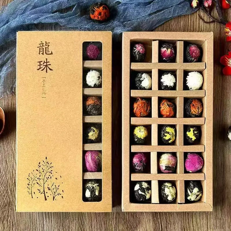 Flowering Tea Blooms boxed assortment