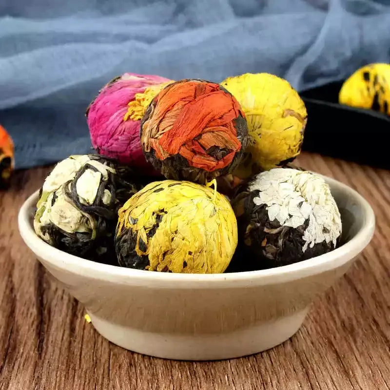 Dry flowering tea bloom assortment
