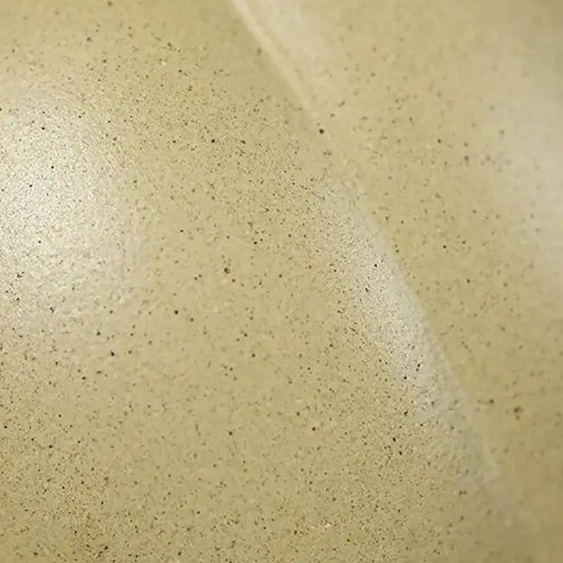 Textured light brown duanni clay surface on Golden Gourd Yixing Zisha teapot