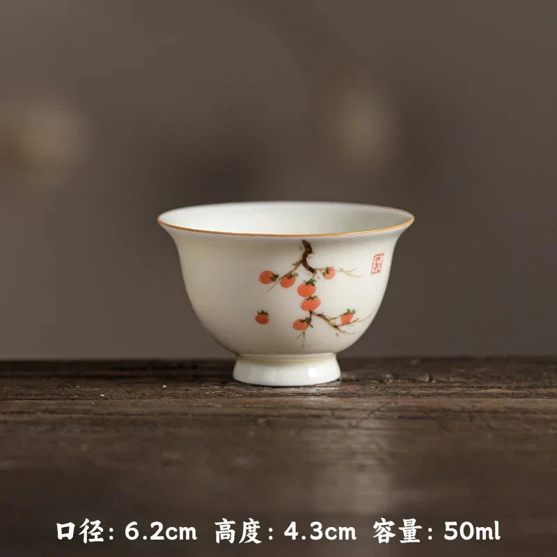 Hand-painted Lotus Tea Cup Tea Cup product photo 22