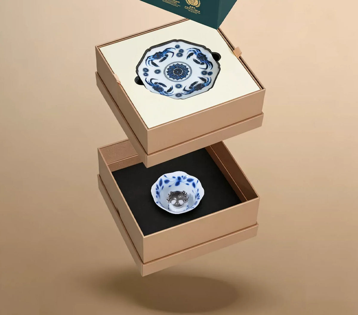Harmony Crab Cup Collection — further detail