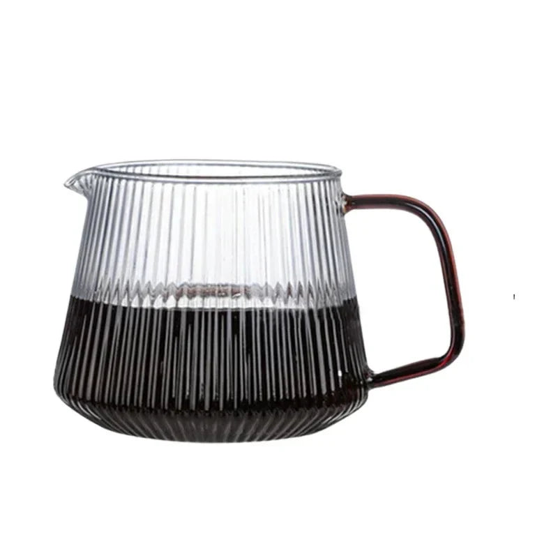 Heat-resistant Glass Coffee Pot white background product photo