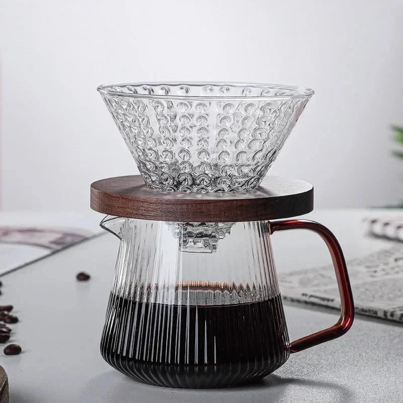 Heat-resistant Glass Coffee Pot Glass Coffee Pot detail view