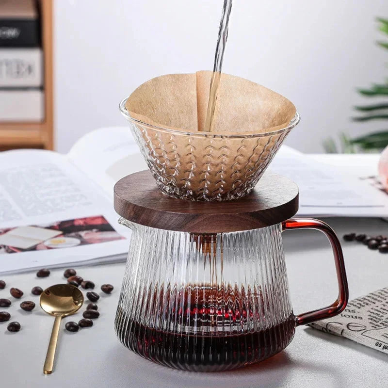 Heat-resistant Glass Coffee Pot Glass Coffee Pot product photo 12