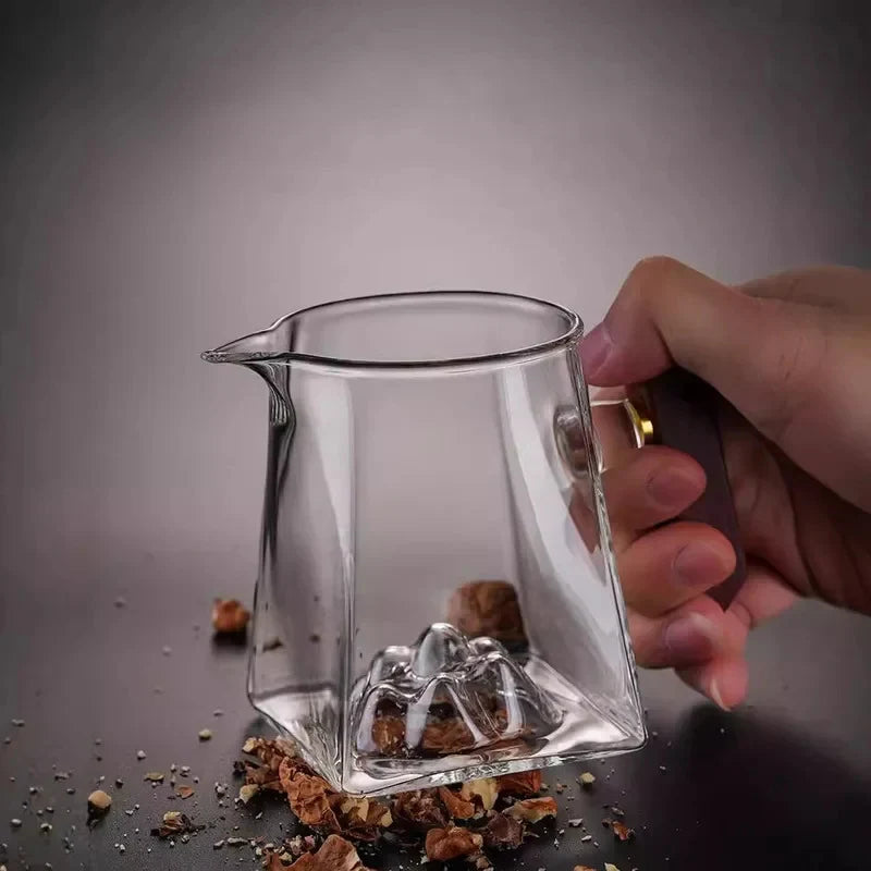 Heat-resistant Glass Mountain Tea Pitcher Tea Pitcher product photo 4