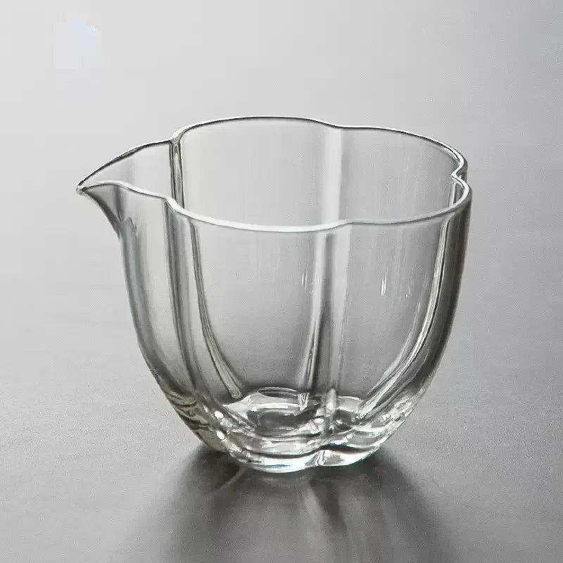 Heat-resistant Glass Tea Pitcher white background product photo