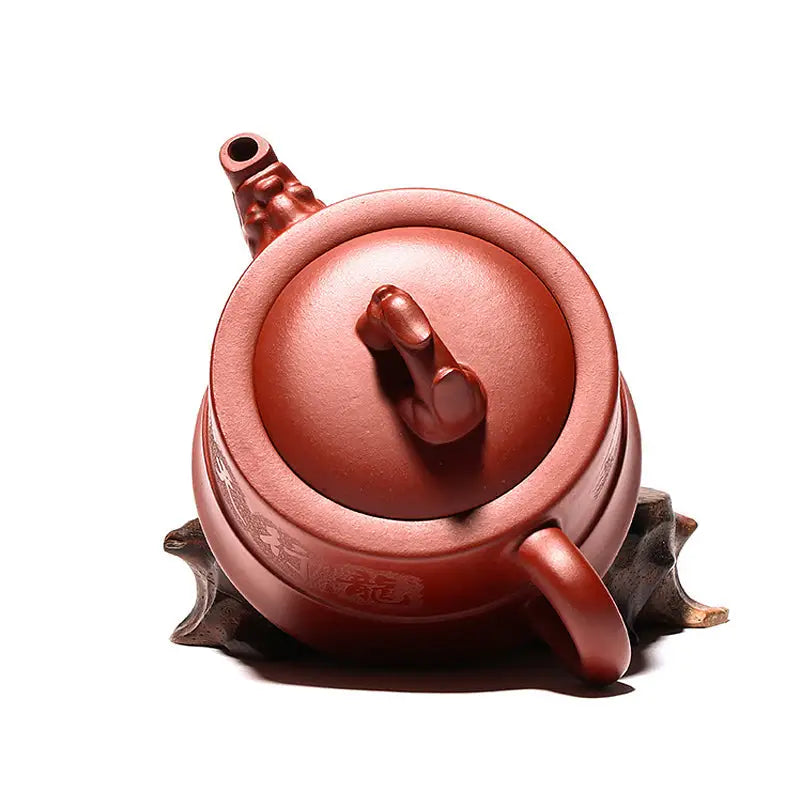 Reddish-brown Yixing Zisha clay teapot from Heaven’s Mandate collection