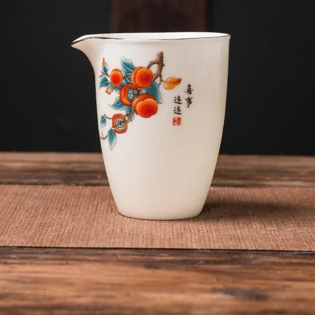 Jade-white Dehua porcelain gaiwan with lid and saucer – photo 1