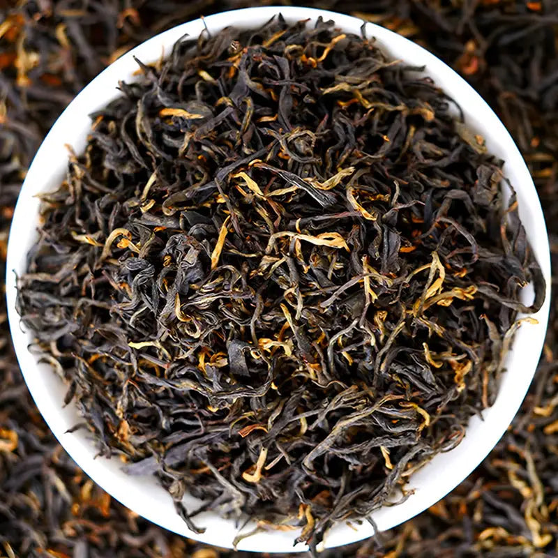 Loose black tea leaves for Jin Jun Mei Red Tea Leave, perfect for teapots and tea sets