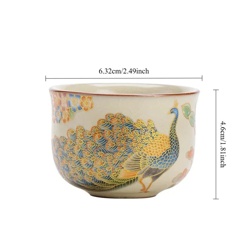 Jingdezhen Ru Kiln Tea Cup Tea Cup product photo 6